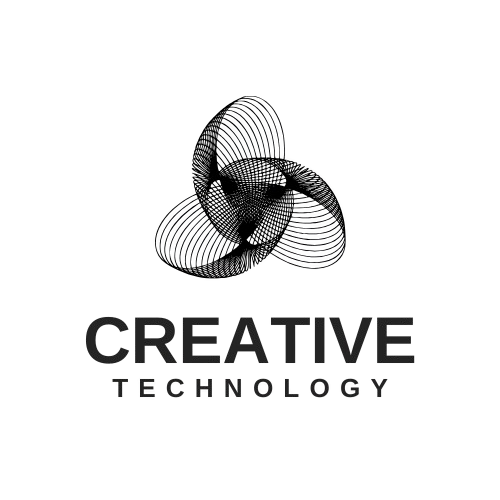 black and grey clean modern minimalist creative